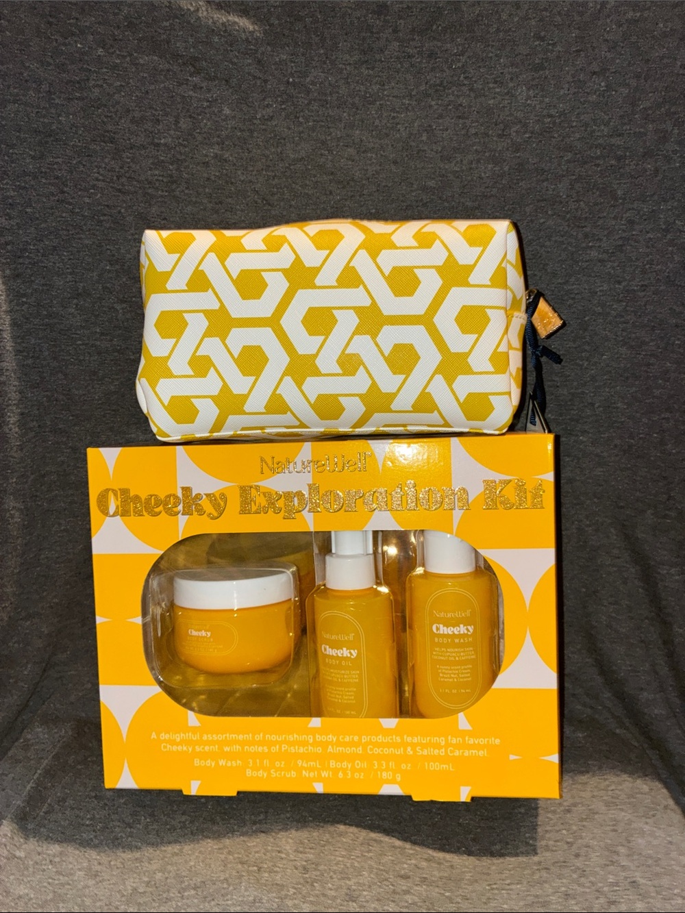 Cheeky Exploration Kit - Yellow Bath & Body Set